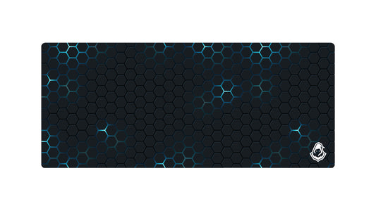 Honeycomb Blue Mouse Pad - Phantom Mousepads