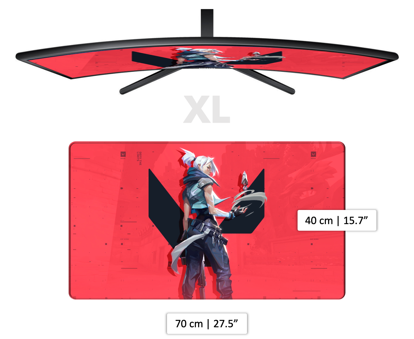 XL Custom Mouse Pad - Phantom Mousepads