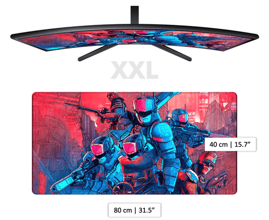 XXL Custom Mouse Pad - Phantom Mousepads